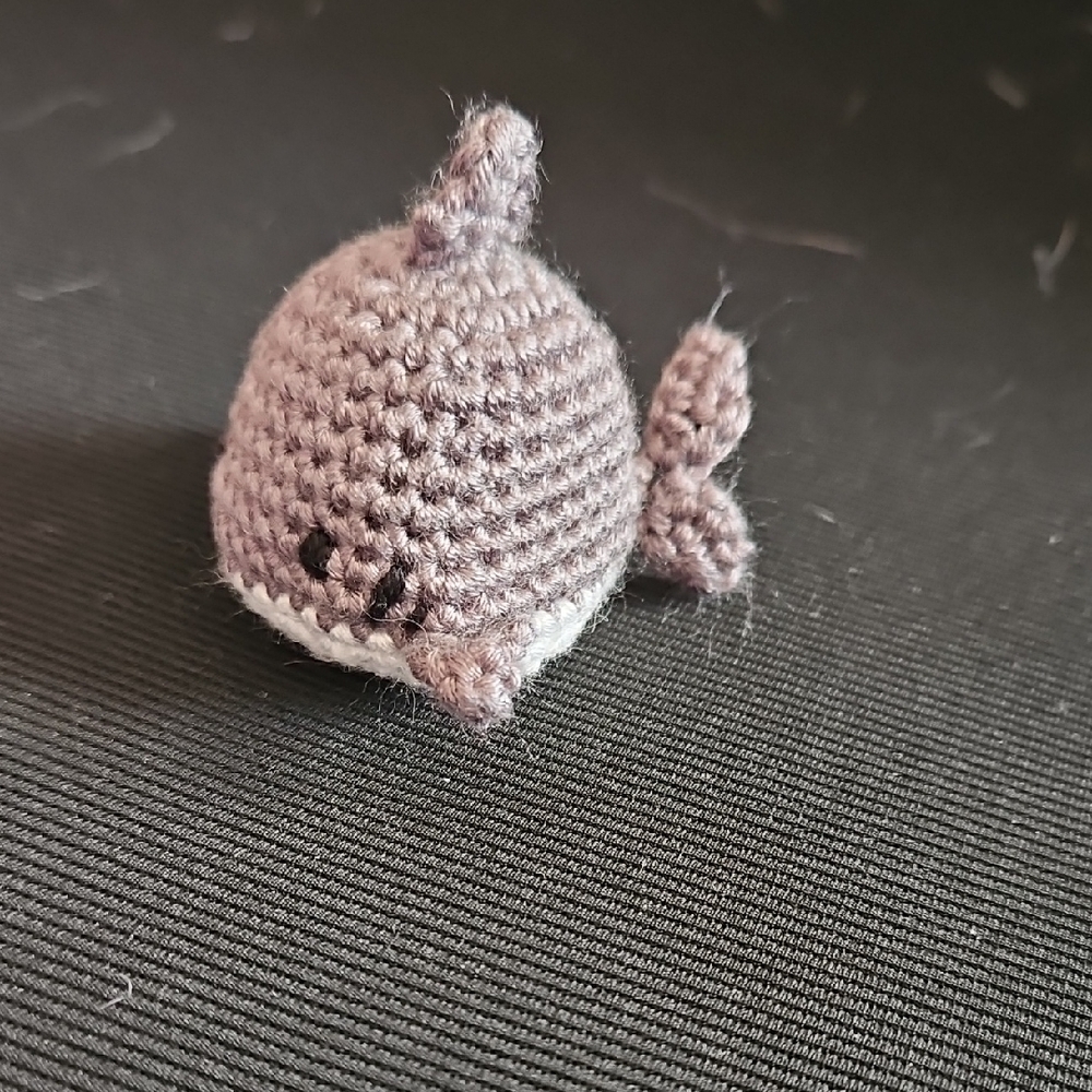 Handmade Crochet Whale Plush